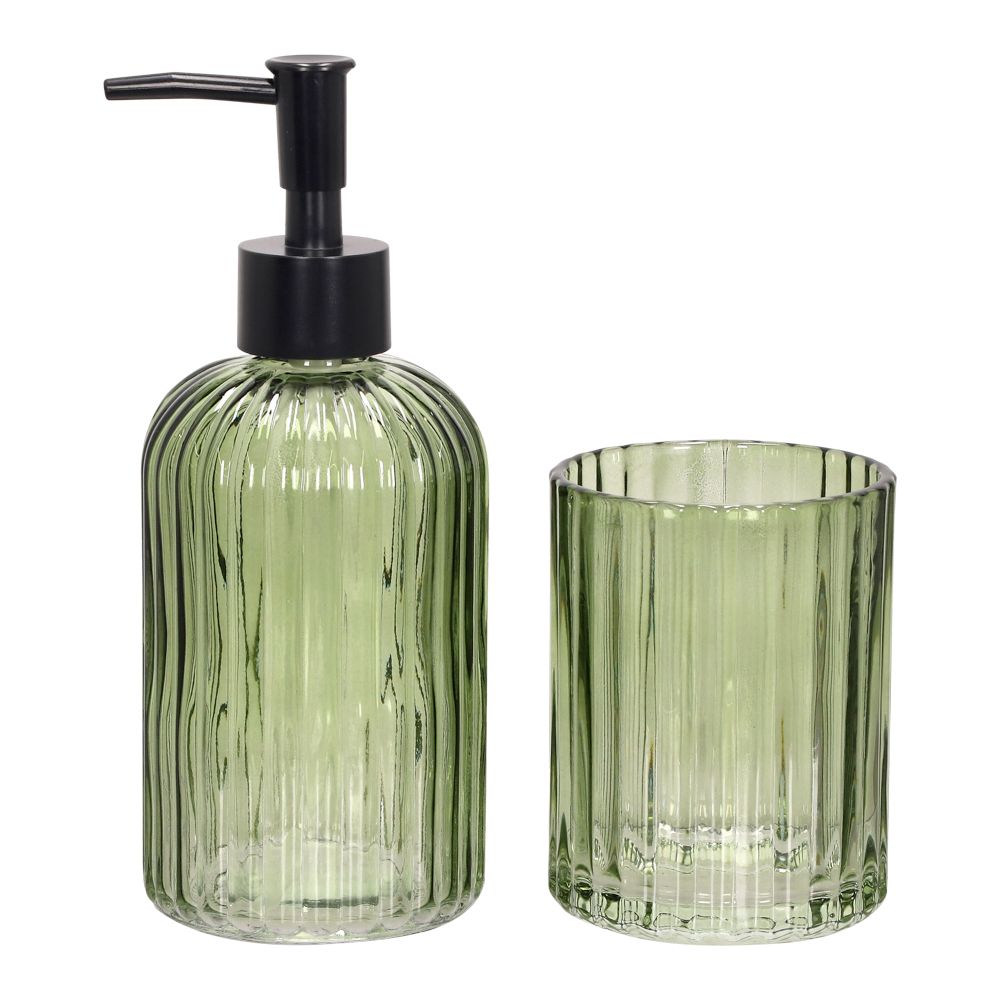 Dispensador para jabón de vidrio 410 ml