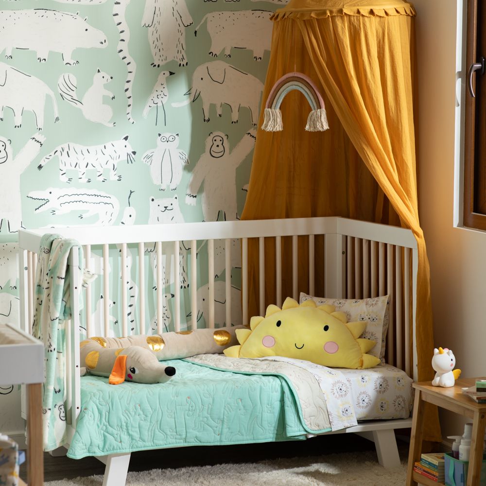 Colcha de cuna con diseño 100x160xcm