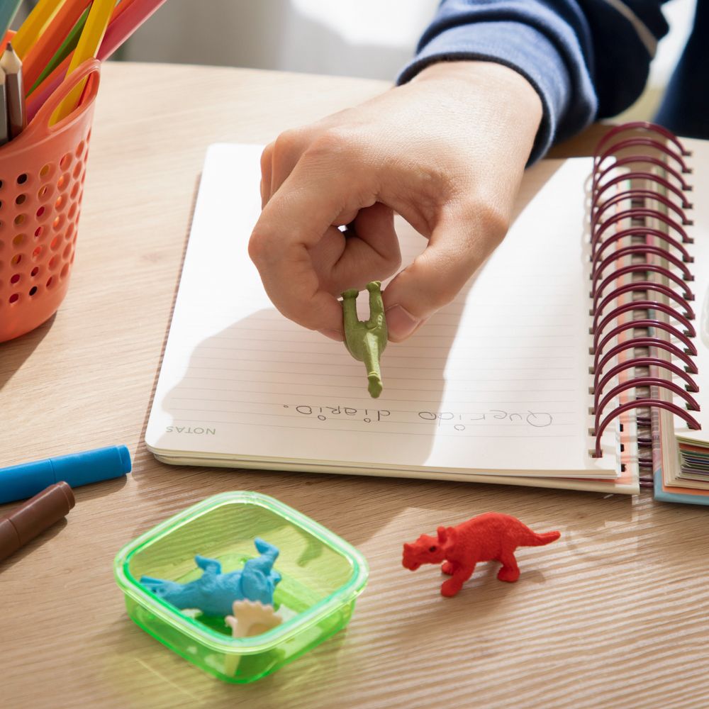 Set de 3 gomas de borrar pequeñas