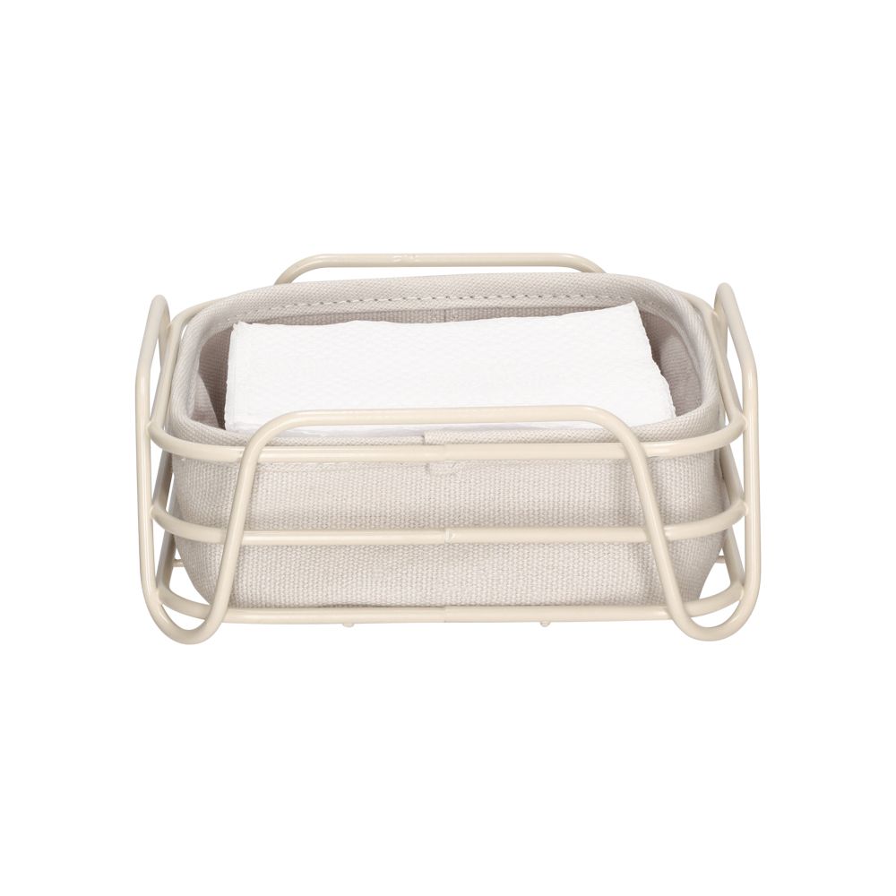 Servilletero de metal 15x15 cm