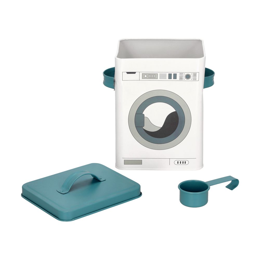 Contenedor para detergente con poruña 23x15.5x18 cm