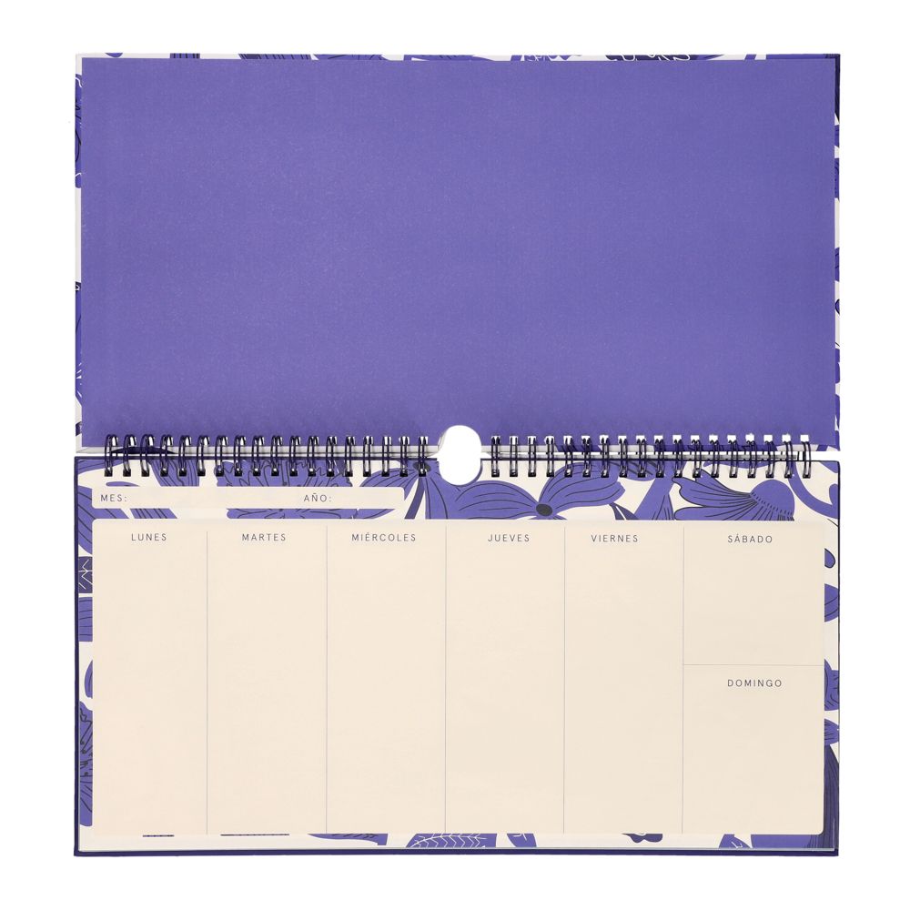 Planificador semanal 19.5x2x35.5 cm
