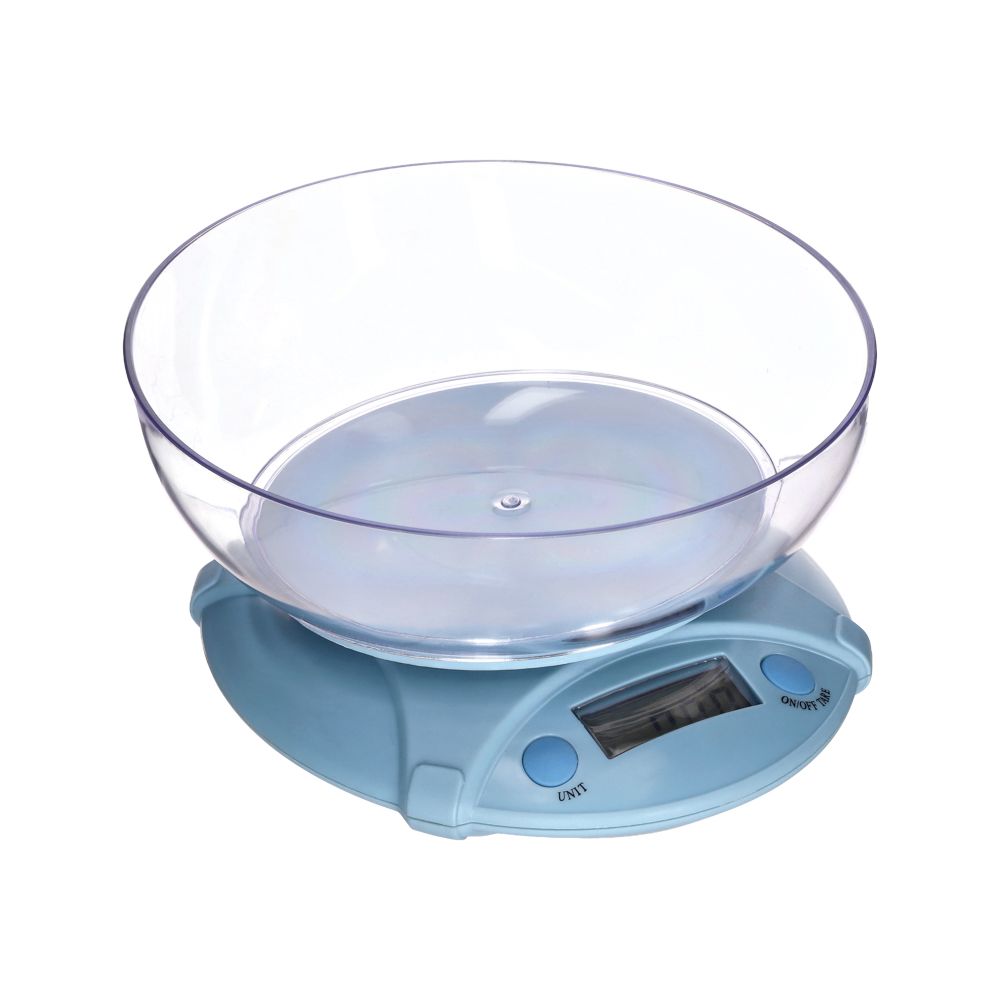 Pesa digital con contenedor