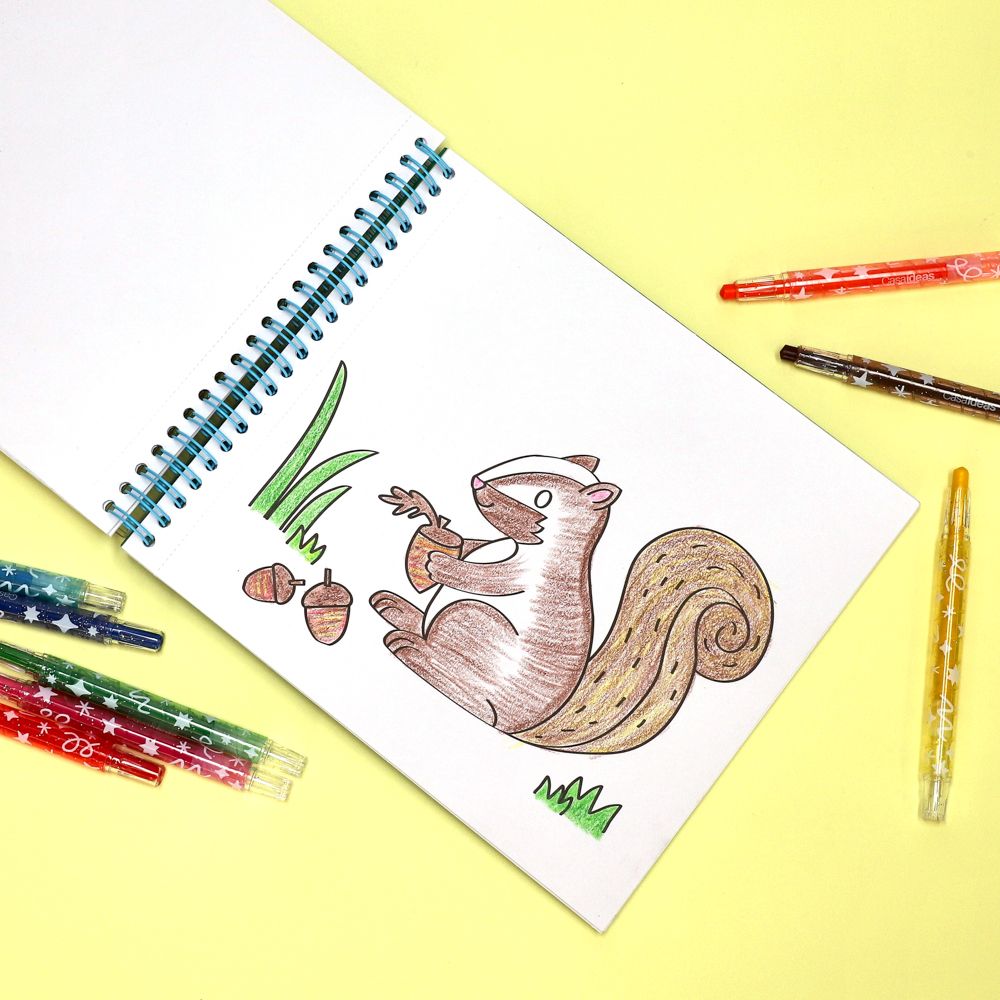 Block para pintar con crayones