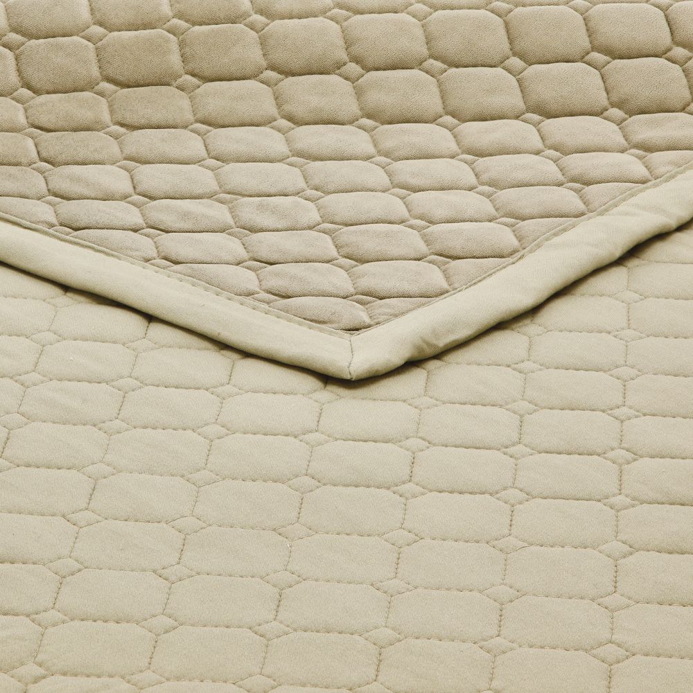 Piecera con textura velvet 80x220 cm