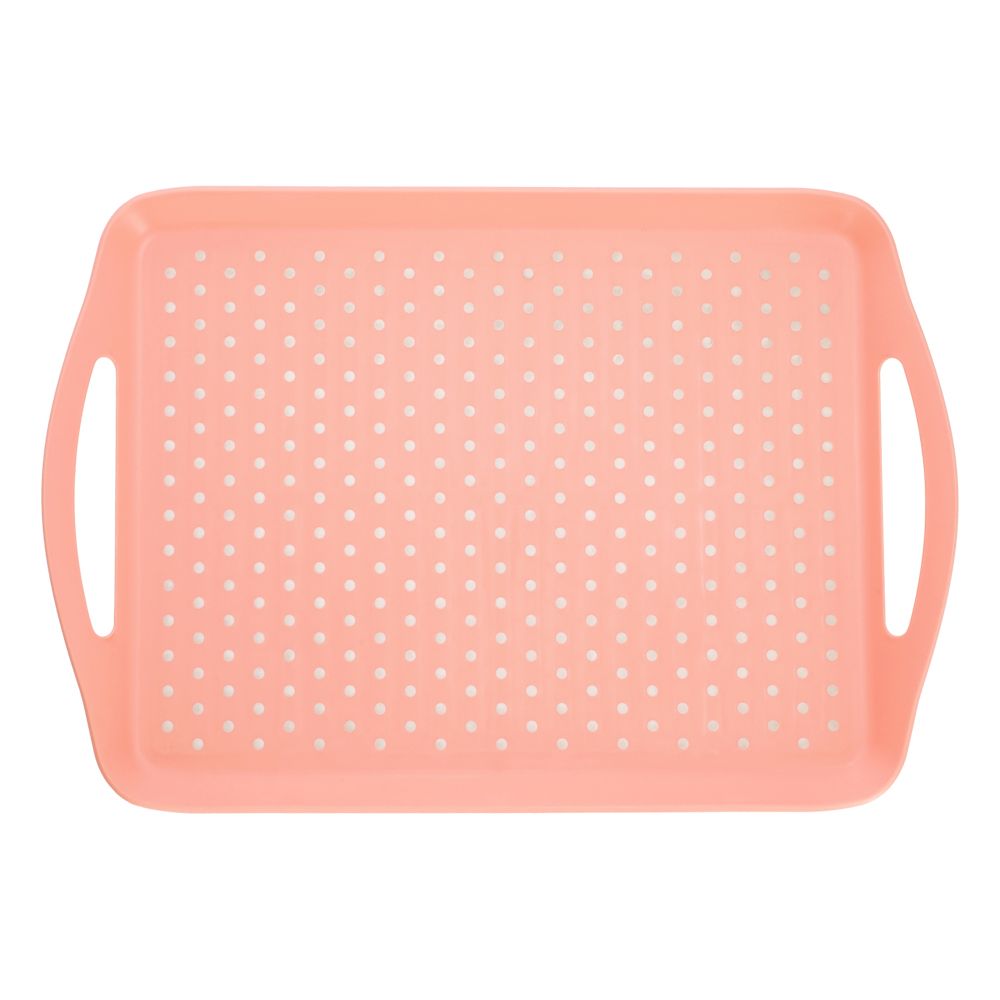 Bandeja de melamina con antideslizante 32x4.1x46.2 cm