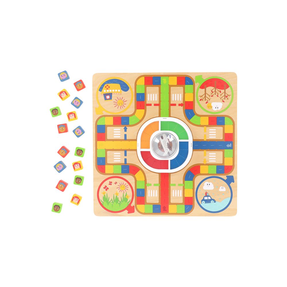 Juego Ludo y Carrera 30.6x4.6x31.1 cm