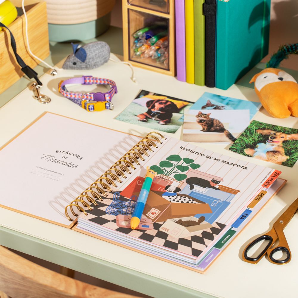 Bitácora para mascotas