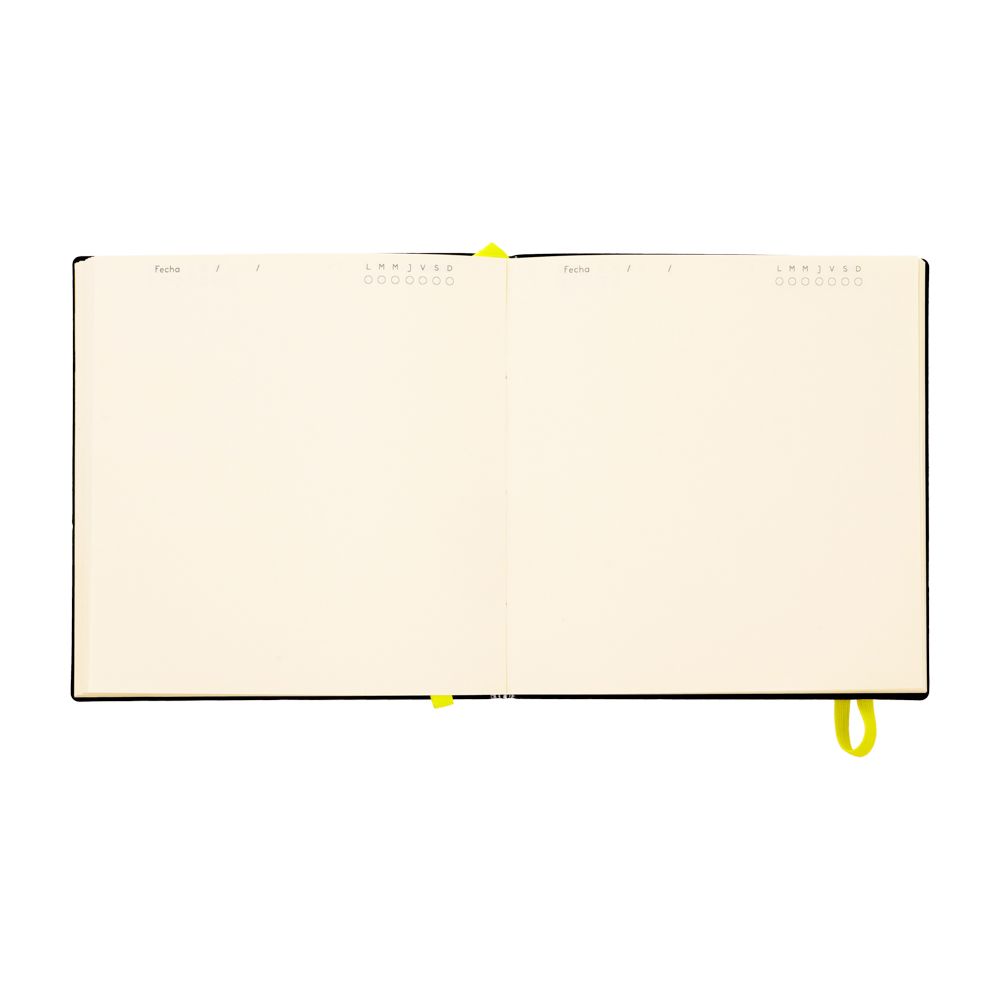 Libreta cuadrada 120 hojas blancas 15x15 cm