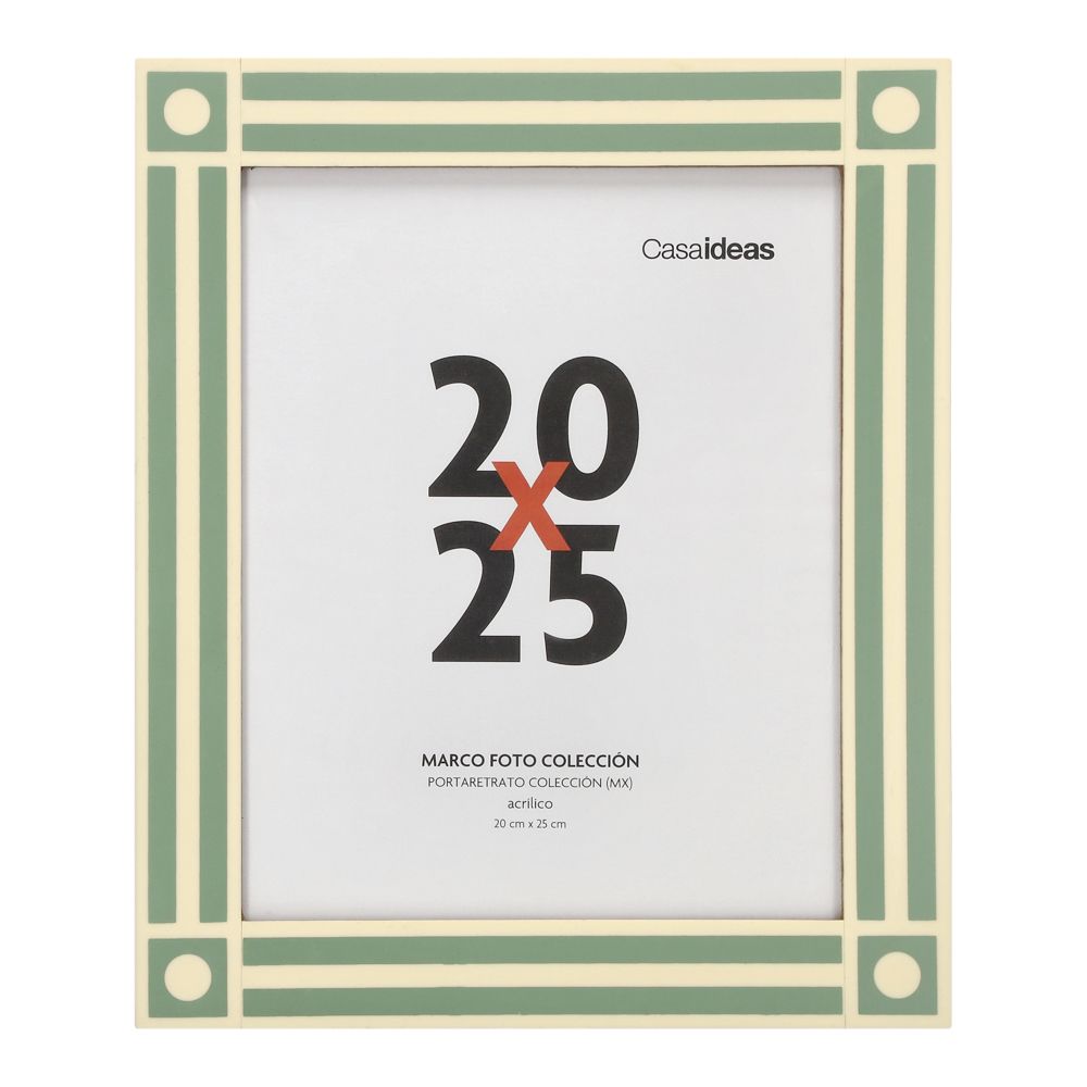 Marco de foto acrilico con diseño 20x25 cm