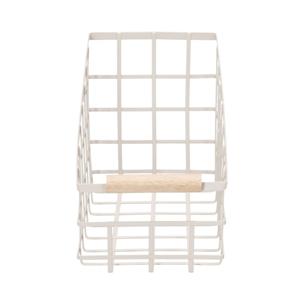 Canasto de metal 16x30x20 cm