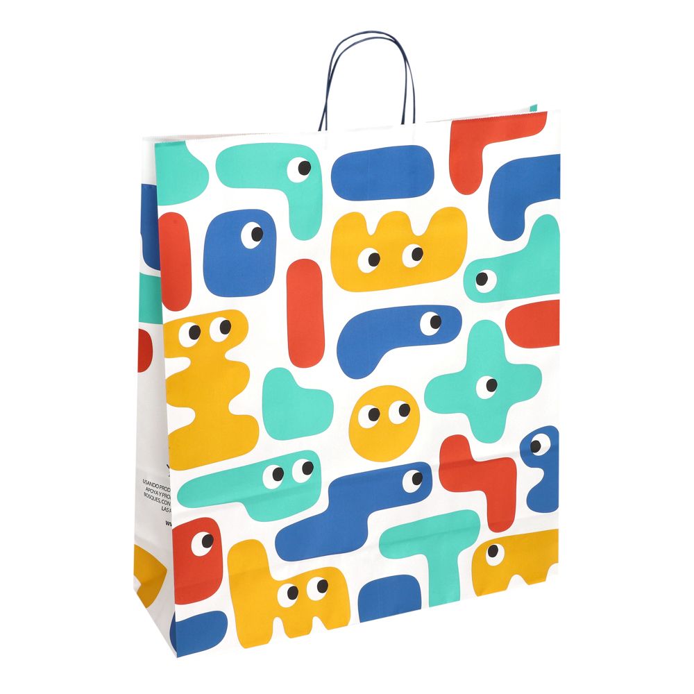 Bolsa papel de regalo L 44x10x48 cm