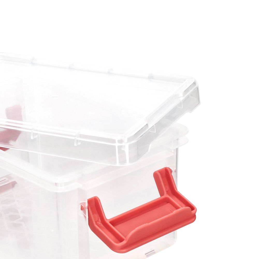 Mini caja plástica 700 ml 15.5x10.3x8.3 cm