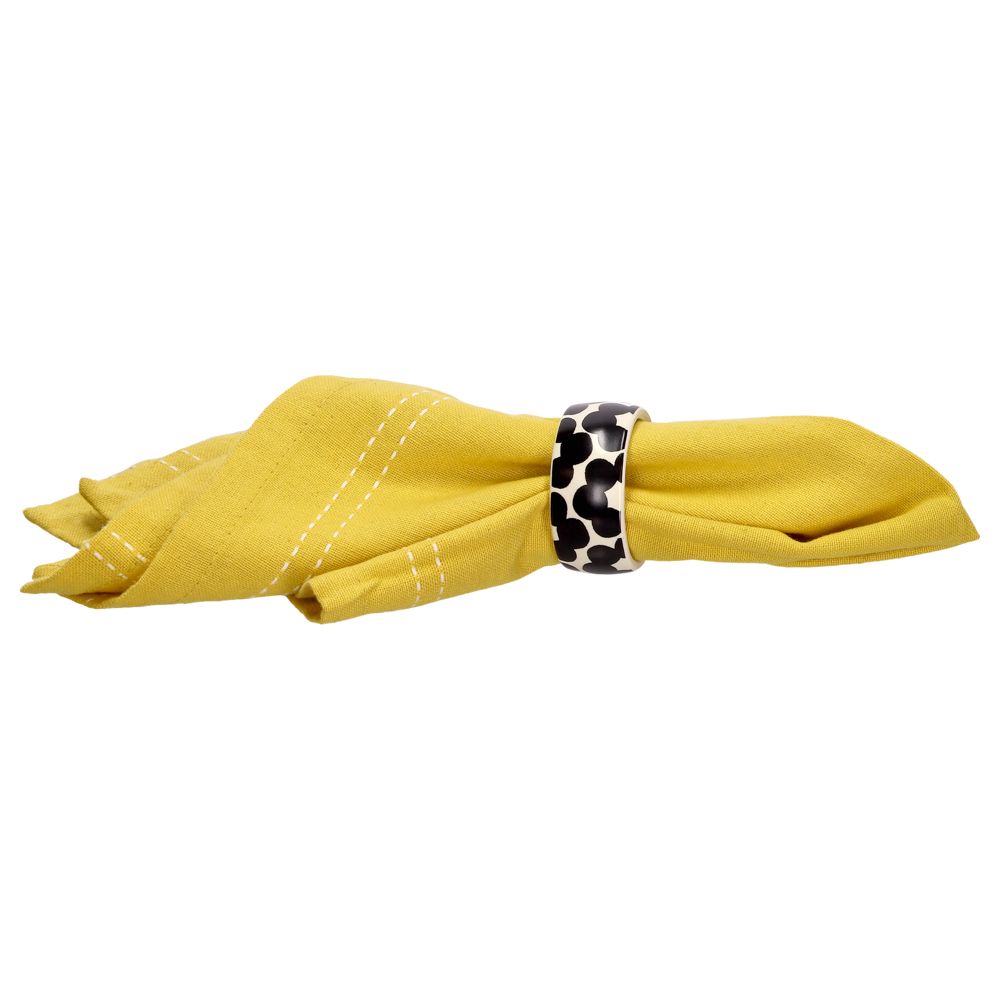 Set de anillos para servilleta de cerámica