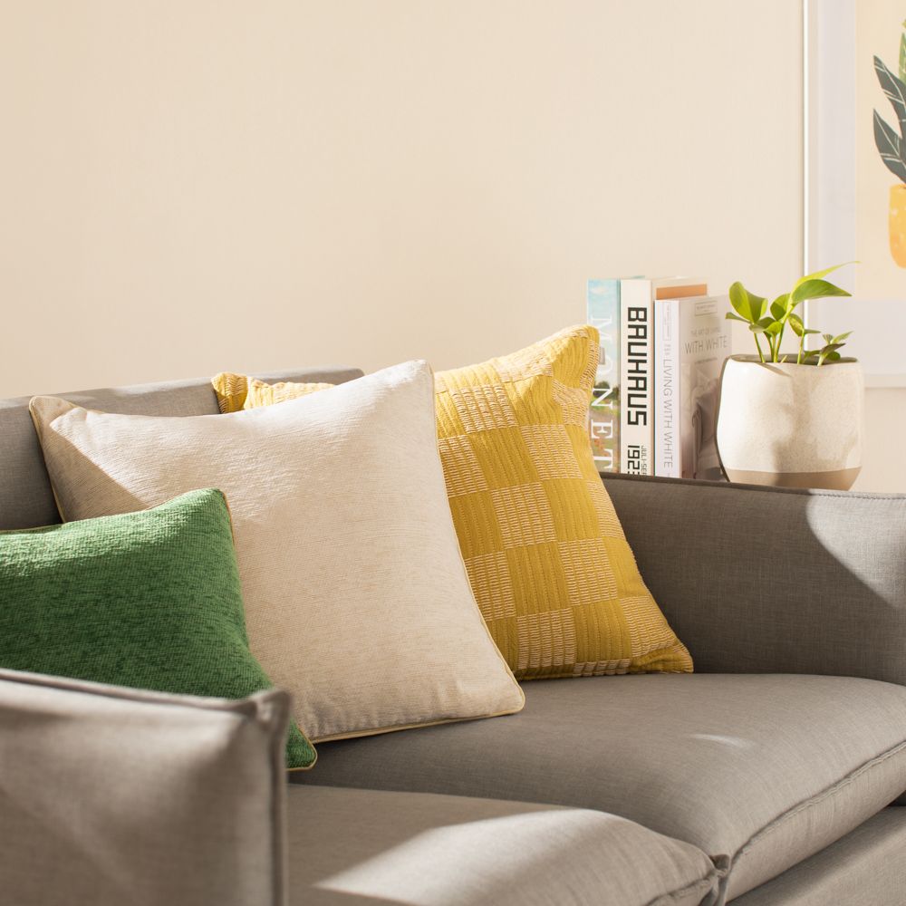 Cojín tapiz de color 45x45 cm