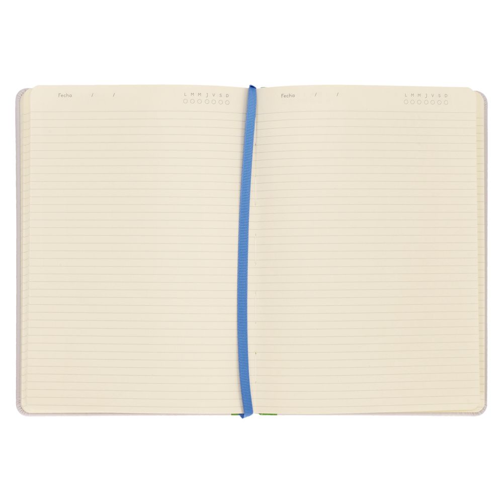 Libreta 120 hojas con líneas A5 15x21 cm