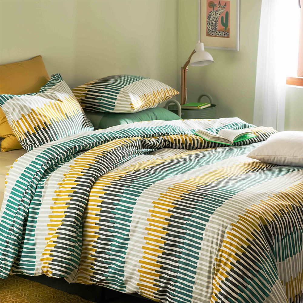 Funda de plumón/duvet estampado 180 hilos individual