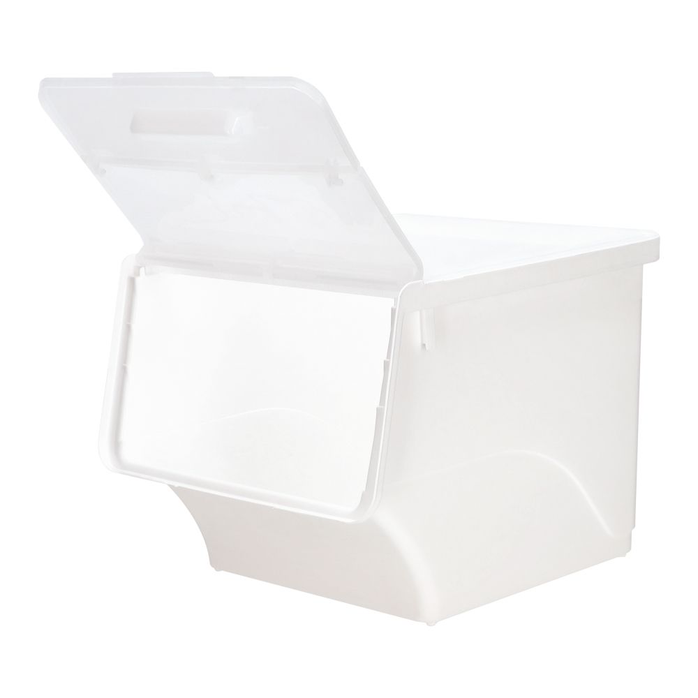 Caja apilable de plástico 34 litros