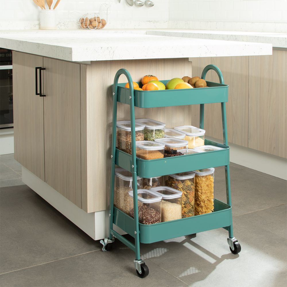 Carro Metalico Multiuso 45x31x80cm