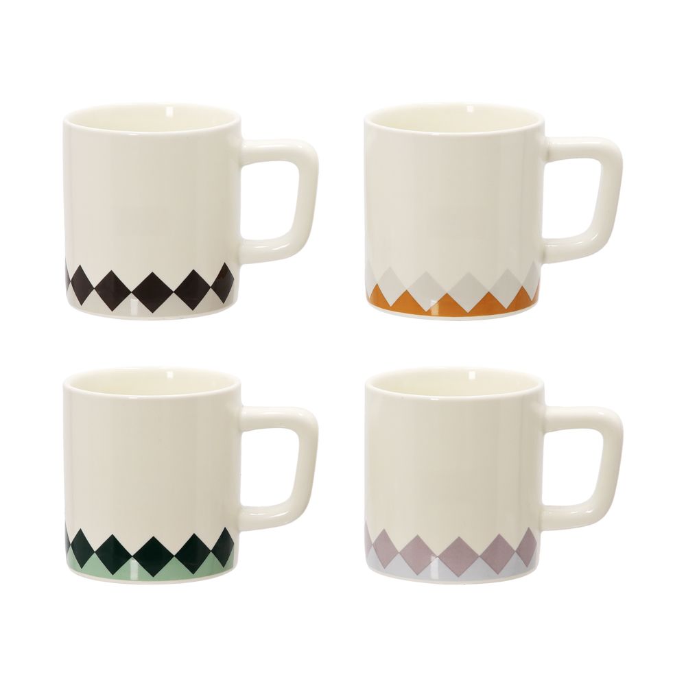 Set de 4 mini Tazas 140 ml