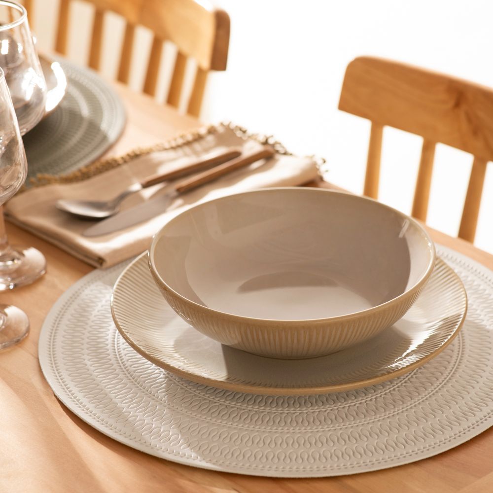 Plato para sopa Reactive