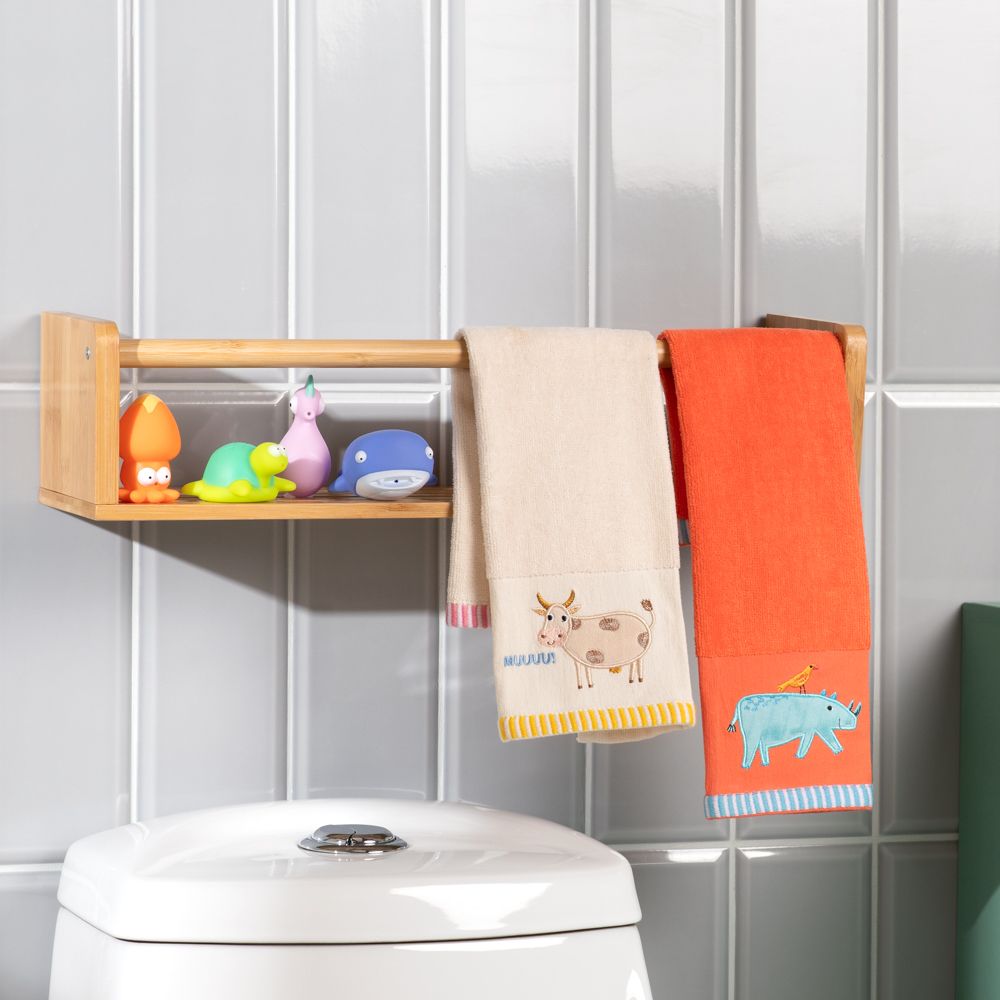 Toalla de algodón infantil 30x45 cm