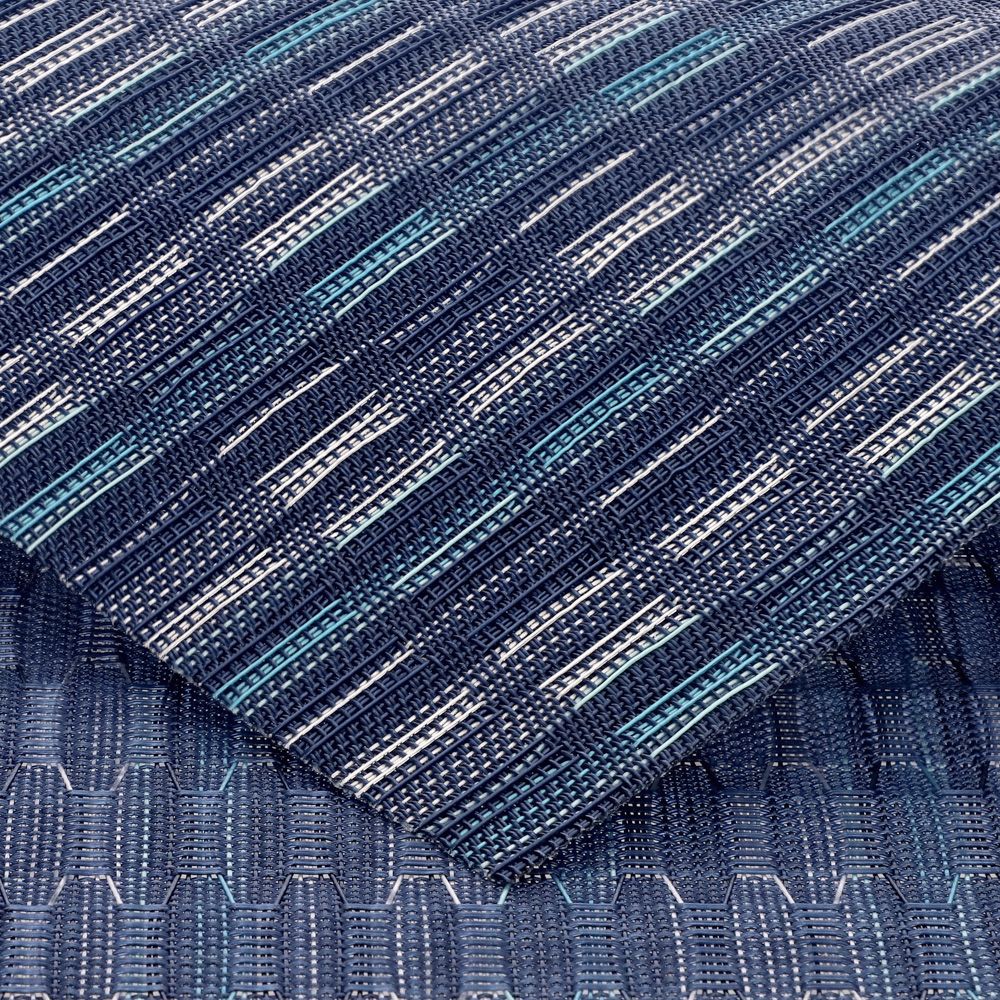 Individual de plástico tejido 45x30 cm