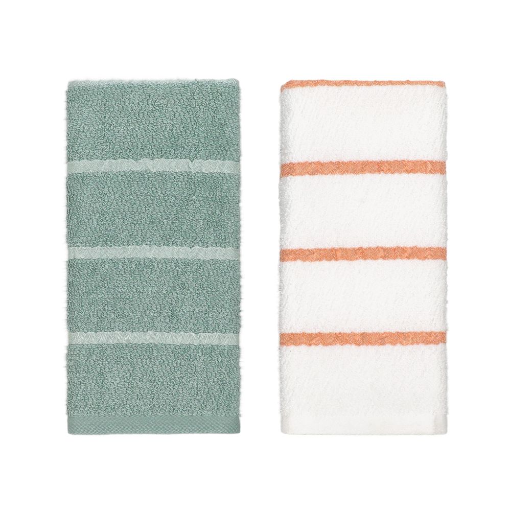 Set de 2 paños cocina terry 40x60 cm