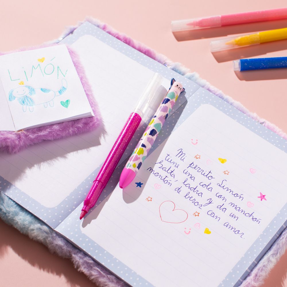 Bolígrafo con dos colores