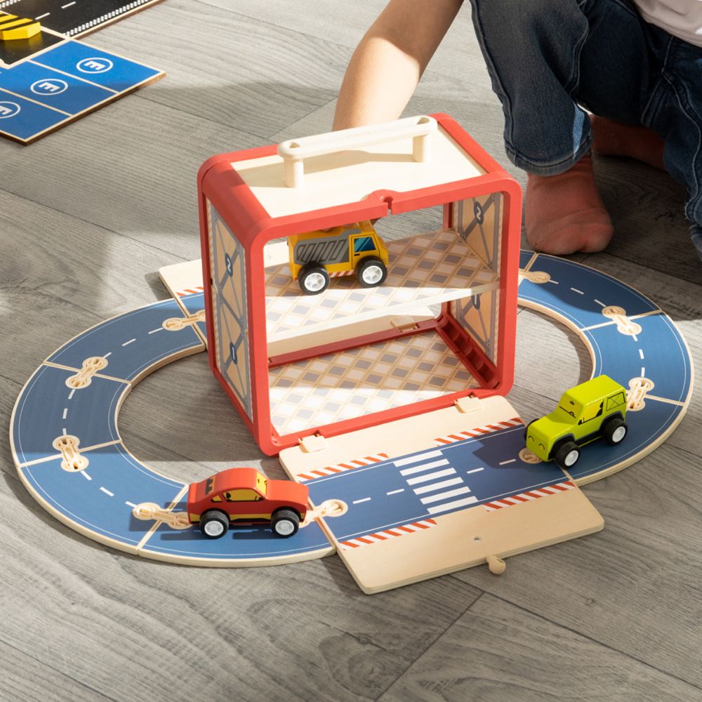 Maleta Pista Carrera 21 Piezas