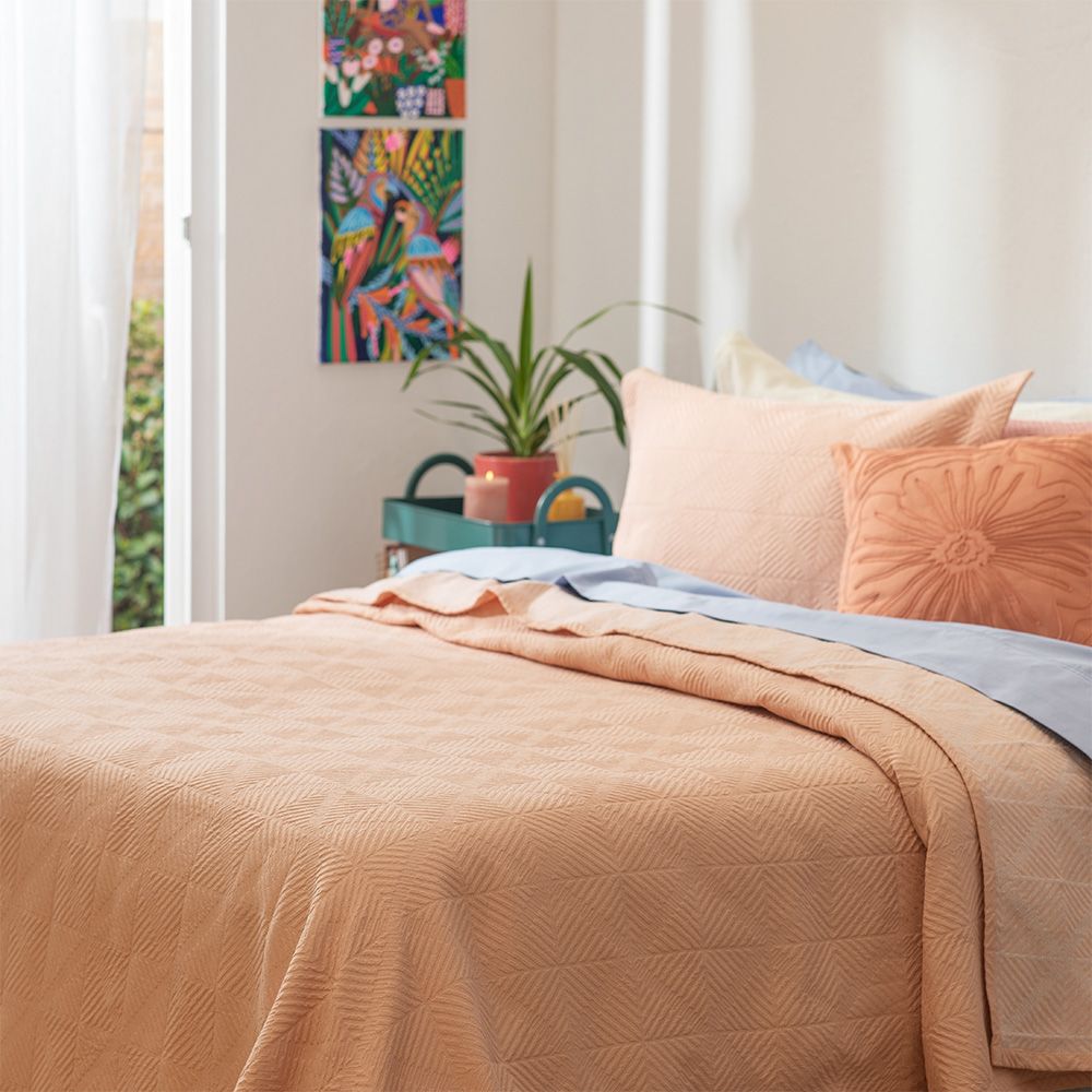 Colcha Jacquard Clásico Individual