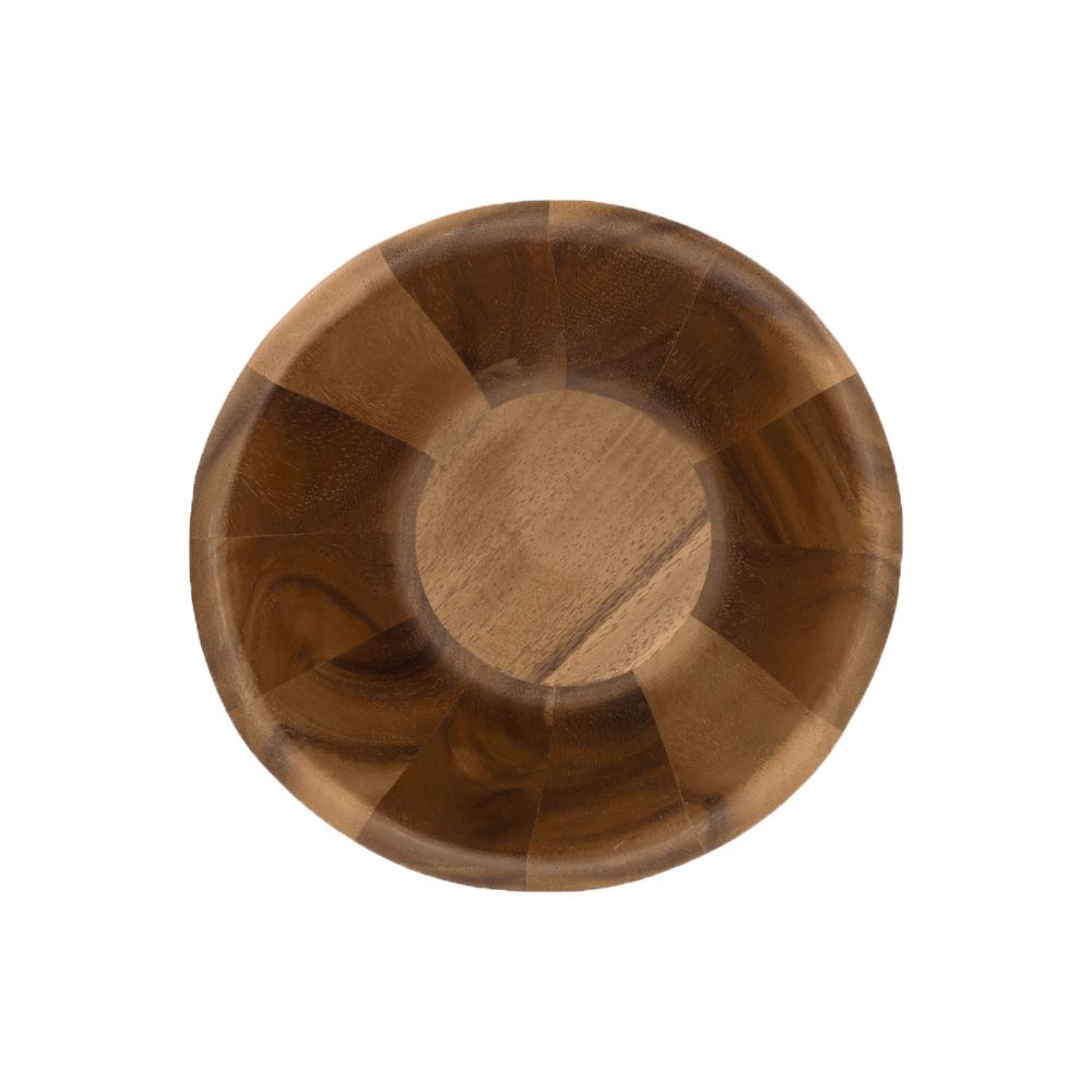 Bowl Madera Acacia para Botanero 18x17.8x12 cm