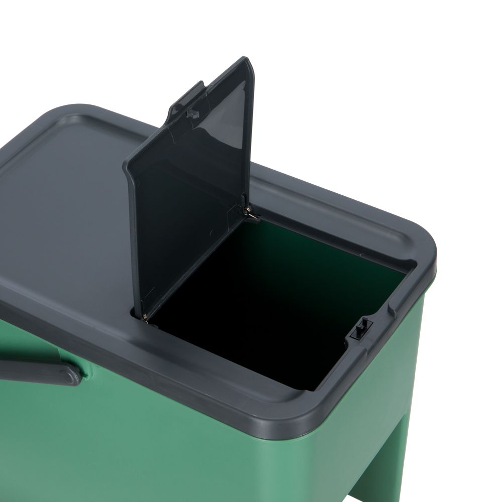 Basurero apilable de 20 L