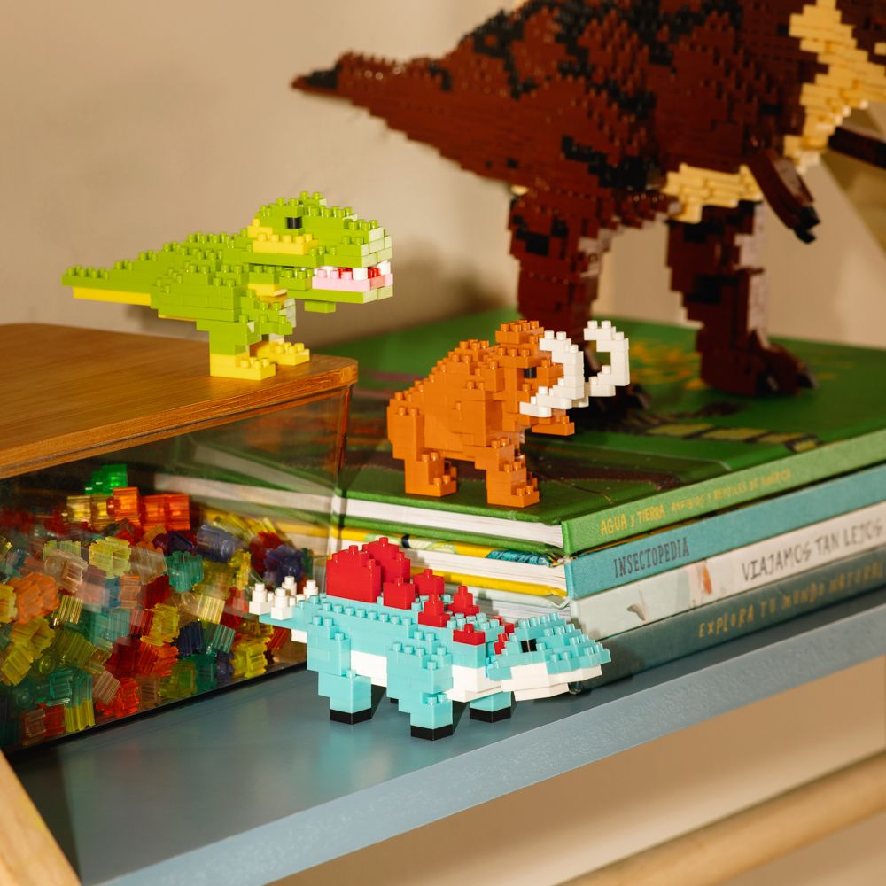 Mini bloques nivel 1 - Animales prehistóricos