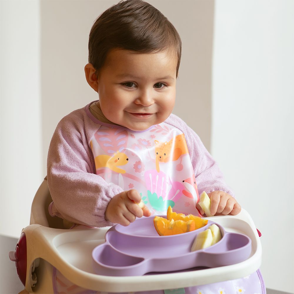 Babero impermeable con mangas