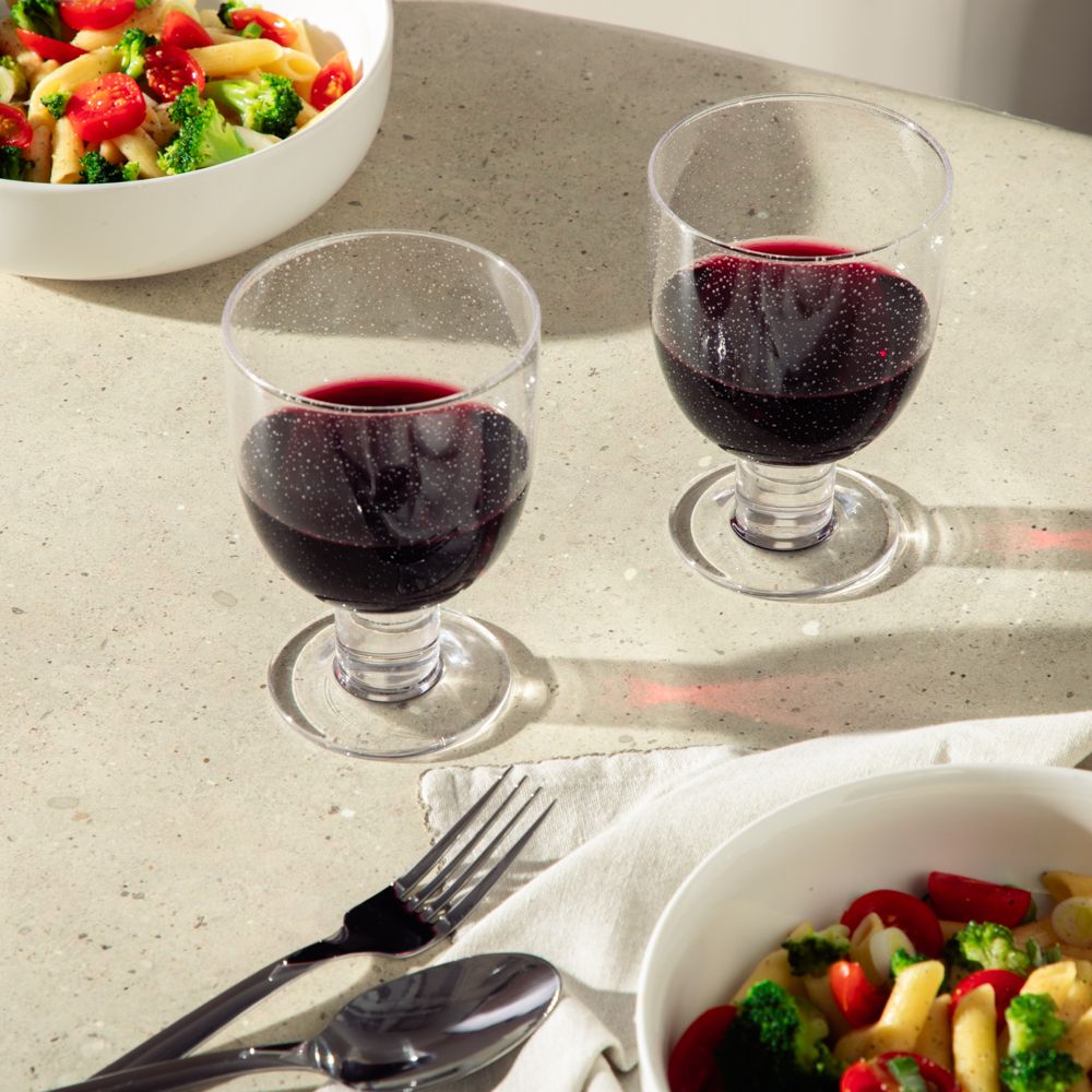 Copa de vino con textura burbujas 400 ml