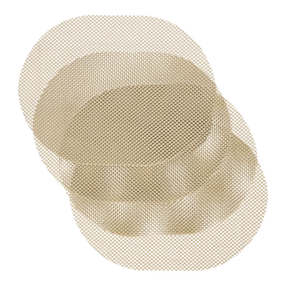 Set 4 individuales PVC waffle 43x30 cm