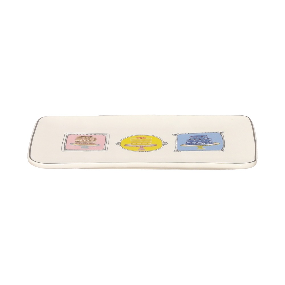 Plato de galletas 19.4x13.9x1.3 cm