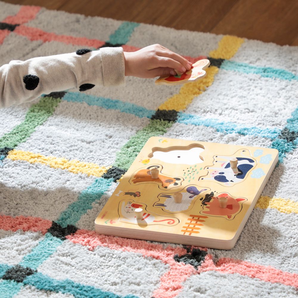 Panel didáctico de madera sonido