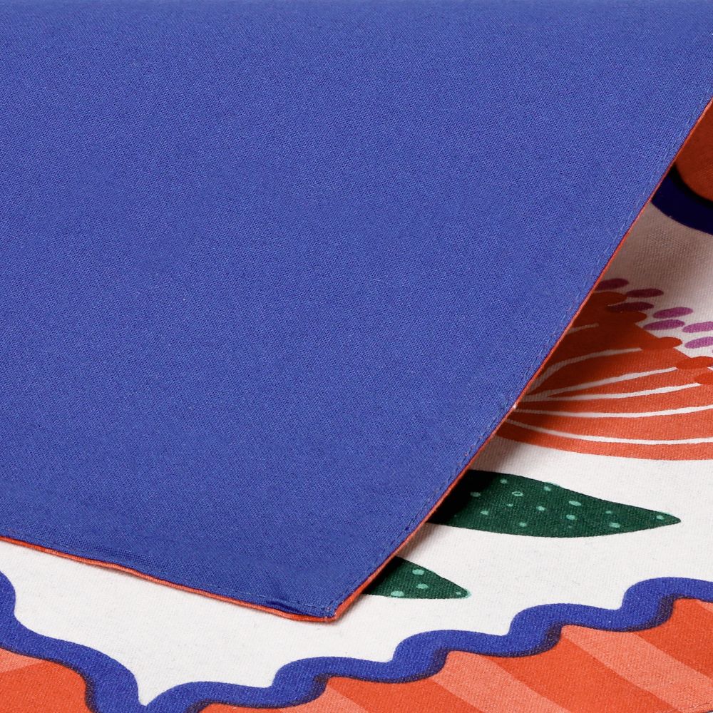 Individual de algodón estampado 45x33 cm