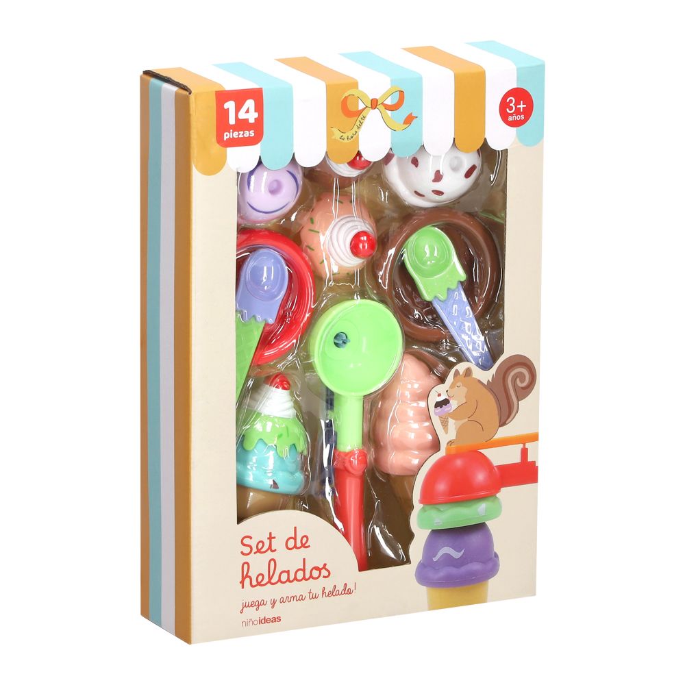 Set de helados de juguete