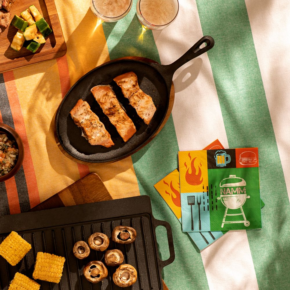 Set de 24 servilletas de papel 16.5x16.5 cm