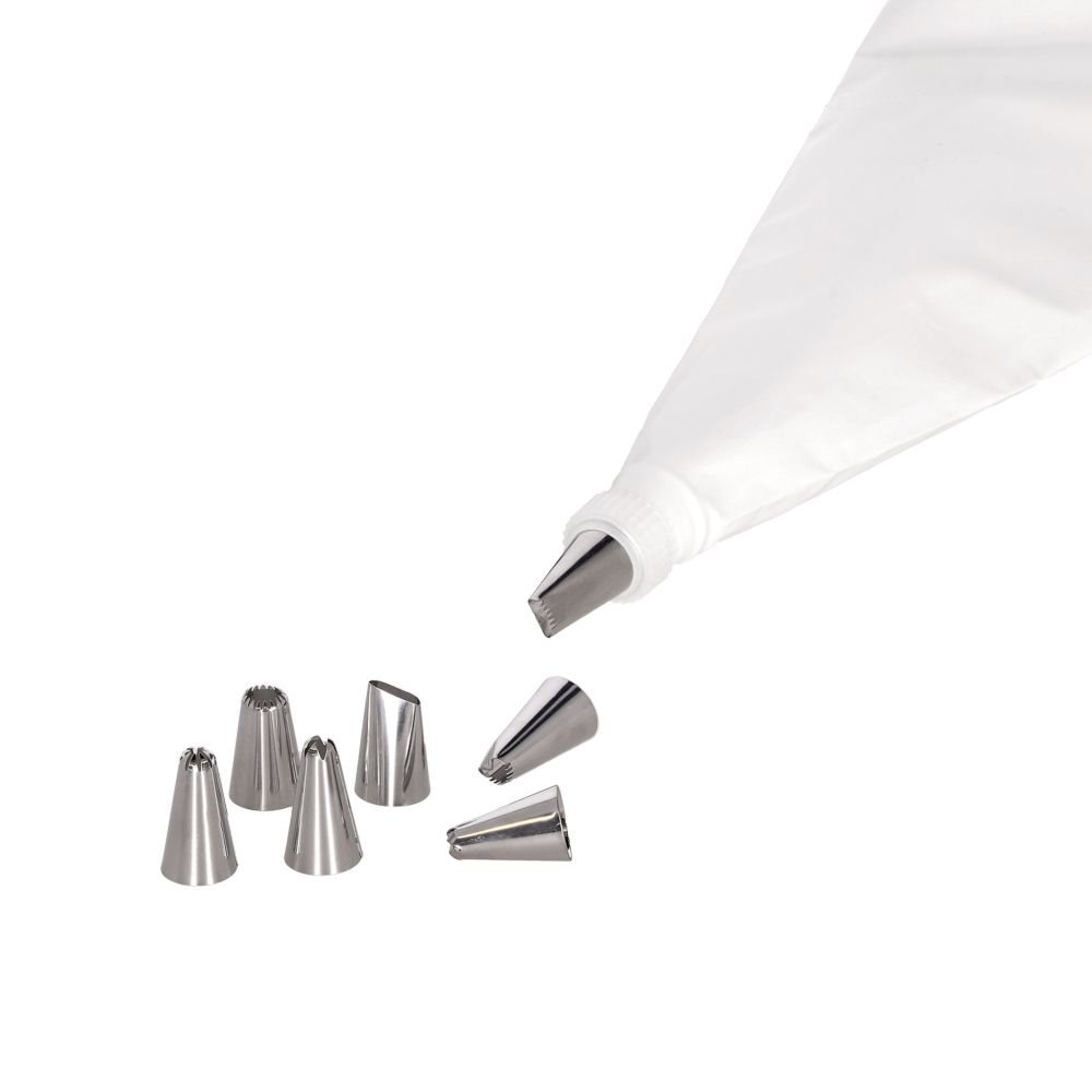 Set 24 boquillas acero inoxidable para repostería