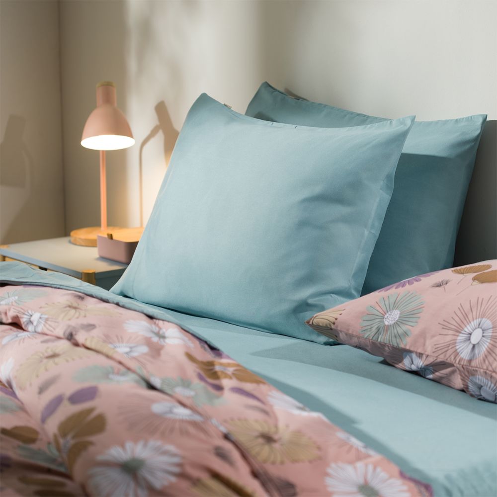 Set de 2 fundas de almohada microfibra 80 g 70x50 cm