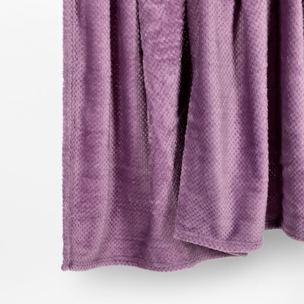 Frazada de polar coral con textura 125x150 cm