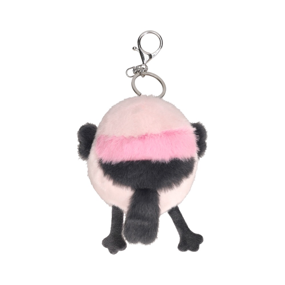 Llavero de peluche con acción