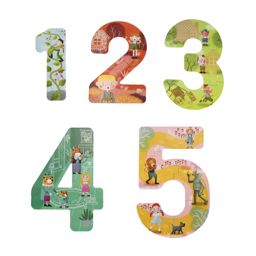 Rompecabezas con números