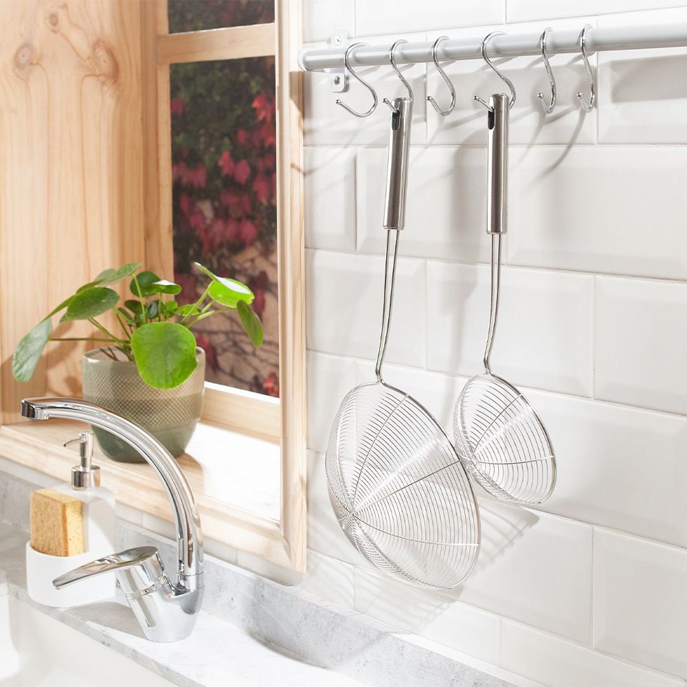 Espumadera Acero inoxidable Aceite 20 cm