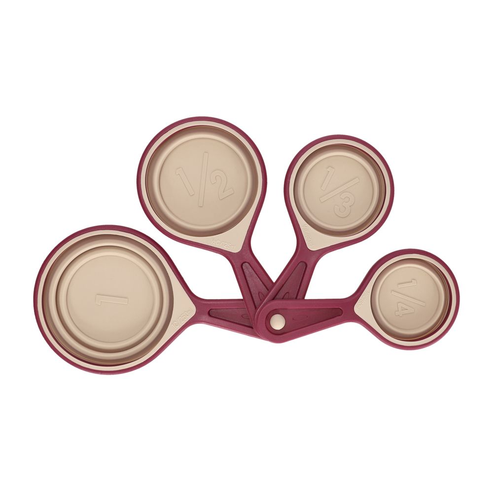 Set de 4 tazas con medidas