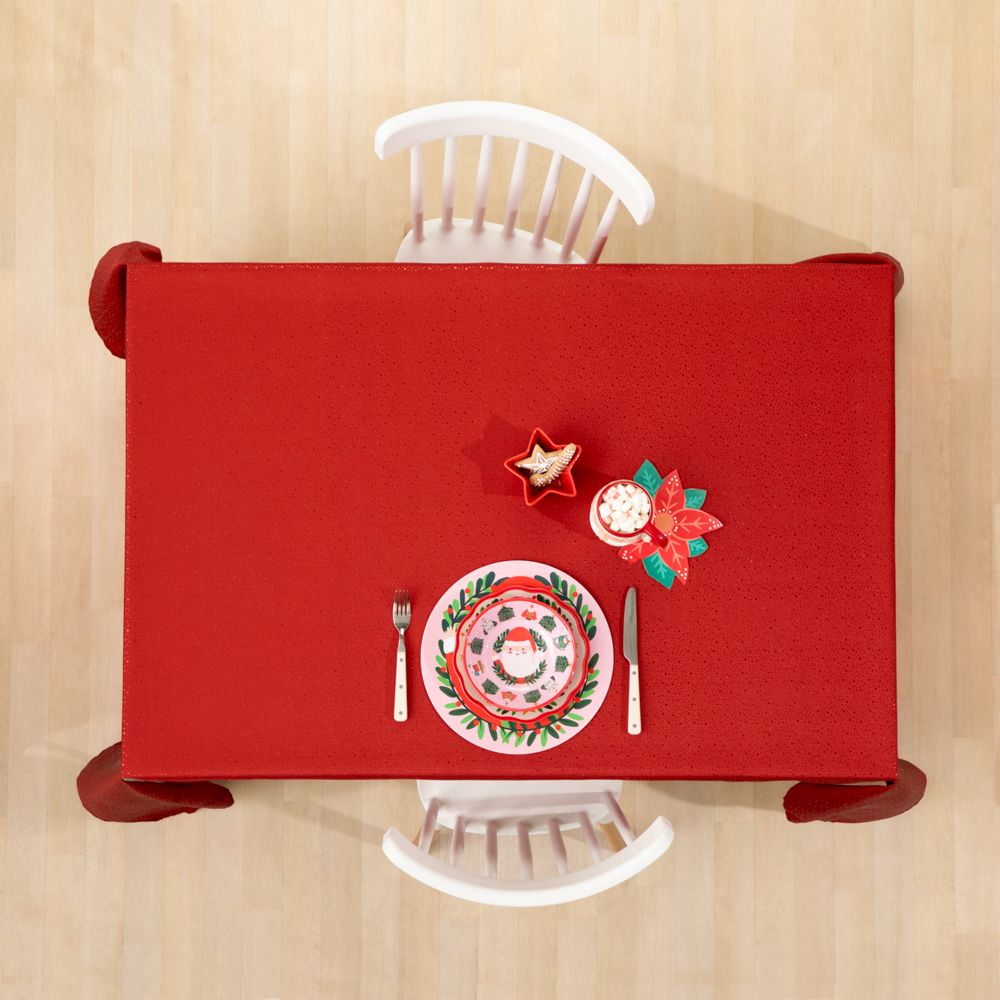 Mantel rectangular navideño 150x210 cm